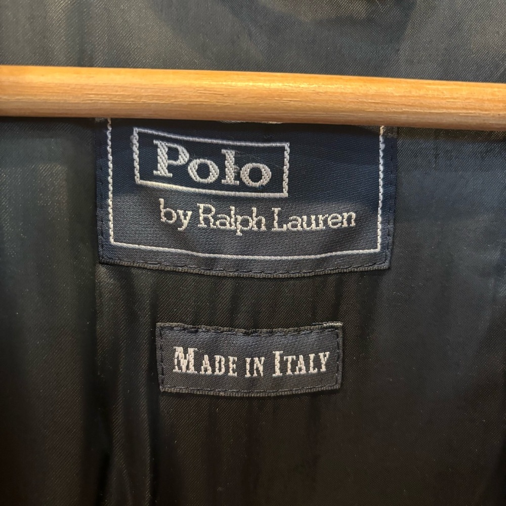 Polo Ralph Lauren Virgin Wool Cashmere Blend Lined Plaid Coat Men’s 38-R - Picture 2 of 14